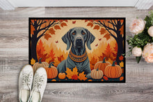 Load image into Gallery viewer, Weimaraner Fall Doormat - 24x36 Decorative Floor Mat – Indoor/Outdoor Rug with Artistic Flair