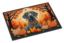 Load image into Gallery viewer, Weimaraner Fall Doormat -  18x27 Decorative Floor Mat – Indoor/Outdoor Rug