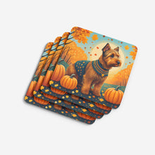 Load image into Gallery viewer, Welsh Terrier Fall Foam Coaster