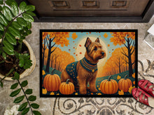 Load image into Gallery viewer, Welsh Terrier Fall Doormat - 24x36 Decorative Floor Mat – Indoor/Outdoor Rug with Artistic Flair