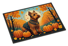 Load image into Gallery viewer, Welsh Terrier Fall Doormat - 24x36 Decorative Floor Mat – Indoor/Outdoor Rug with Artistic Flair
