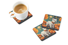 Load image into Gallery viewer, Westie Fall Foam Coaster