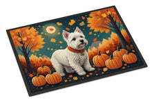 Load image into Gallery viewer, Westie Fall Doormat - 24x36 Decorative Floor Mat – Indoor/Outdoor Rug with Artistic Flair