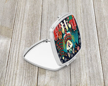 Load image into Gallery viewer, Alaskan Malamute Christmas Compact Mirror – Stylish Purse Mirror with Artistic Covers