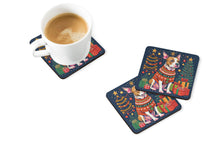 Load image into Gallery viewer, Pit Bull Terrier Christmas Coasters - Set of 4 Lightweight Foam, Absorbent Drink Coasters