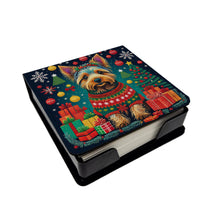 Load image into Gallery viewer, Australian Terrier Christmas PU Leather Note Paper Holder