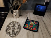 Load image into Gallery viewer, Australian Terrier Christmas Pot Holders - Set of 2 Decorative Kitchen Helpers | Made in the USA
