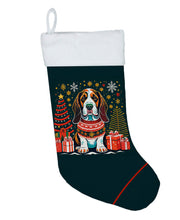 Load image into Gallery viewer, Basset Hound Christmas Christmas Stocking