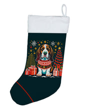 Load image into Gallery viewer, Basset Hound Christmas Christmas Stocking