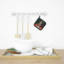 Load image into Gallery viewer, Basset Hound Christmas Pot Holders - Set of 2 Decorative Kitchen Helpers | Made in the USA