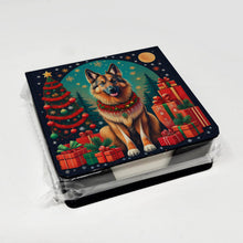 Load image into Gallery viewer, Belgian Tervuren Christmas PU Leather Note Paper Holder