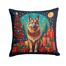 Load image into Gallery viewer, Belgian Tervuren Christmas Throw Pillow - 14x14 Decorative Pillow – Art for Your Home &amp; Patio