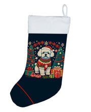 Load image into Gallery viewer, Bichon Frise Christmas Christmas Stocking