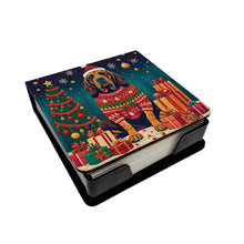 Load image into Gallery viewer, Bloodhound Christmas PU Leather Note Paper Holder