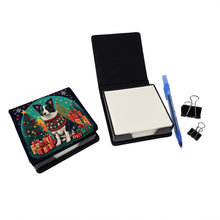 Load image into Gallery viewer, Border Collie Christmas PU Leather Note Paper Holder