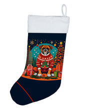 Load image into Gallery viewer, Boxer Christmas Christmas Stocking
