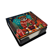 Load image into Gallery viewer, Boxer Christmas PU Leather Note Paper Holder
