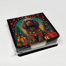 Load image into Gallery viewer, Boykin Spaniel Christmas PU Leather Note Paper Holder