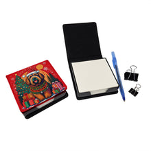 Load image into Gallery viewer, Briard Christmas PU Leather Note Paper Holder