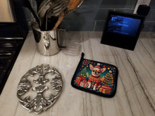 Load image into Gallery viewer, Chihuahua Christmas Pot Holders - Set of 2 Decorative Kitchen Helpers | Made in the USA