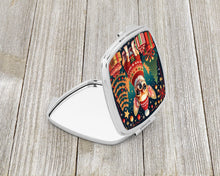 Load image into Gallery viewer, Chihuahua Christmas Compact Mirror – Stylish Purse Mirror with Artistic Covers