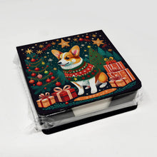 Load image into Gallery viewer, Corgi Christmas PU Leather Note Paper Holder