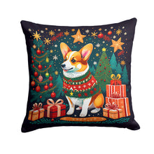 Load image into Gallery viewer, Corgi Christmas Fabric Decorative Pillow