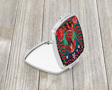 Load image into Gallery viewer, Dachshund Christmas Compact Mirror – Stylish Purse Mirror with Artistic Covers