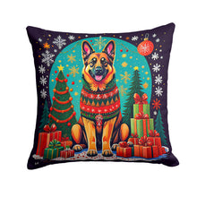 Load image into Gallery viewer, German Shepherd Christmas Fabric Decorative Pillow