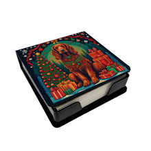 Load image into Gallery viewer, Irish Setter Christmas PU Leather Note Paper Holder