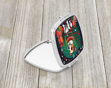 Load image into Gallery viewer, Jack Russell Terrier Christmas Compact Mirror – Stylish Purse Mirror with Artistic Covers