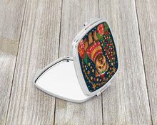 Load image into Gallery viewer, Norfolk Terrier Christmas Compact Mirror – Stylish Purse Mirror with Artistic Covers