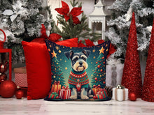 Load image into Gallery viewer, Schnauzer Christmas Fabric Decorative Pillow