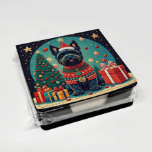Load image into Gallery viewer, Scottish Terrier Christmas PU Leather Note Paper Holder