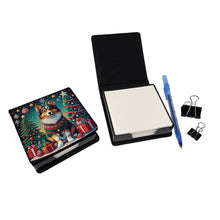 Load image into Gallery viewer, Sheltie Christmas PU Leather Note Paper Holder