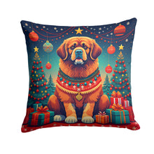 Load image into Gallery viewer, Tibetan Mastiff Christmas Fabric Decorative Pillow