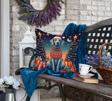 Load image into Gallery viewer, Weimaraner Christmas Fabric Decorative Pillow