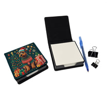 Load image into Gallery viewer, Welsh Terrier Christmas PU Leather Note Paper Holder