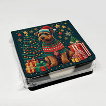 Load image into Gallery viewer, Welsh Terrier Christmas PU Leather Note Paper Holder