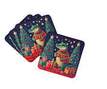 Load image into Gallery viewer, Alligator Christmas Foam Coaster
