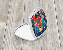 Load image into Gallery viewer, Bear Christmas Compact Mirror – Stylish Purse Mirror with Artistic Covers