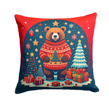 Load image into Gallery viewer, Bear Christmas Fabric Decorative Pillow