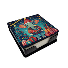 Load image into Gallery viewer, Elephant Christmas PU Leather Note Paper Holder