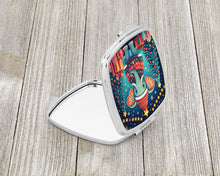 Load image into Gallery viewer, Elephant Christmas Compact Mirror – Stylish Purse Mirror with Artistic Covers