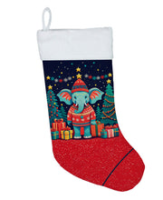 Load image into Gallery viewer, Elephant Christmas Christmas Stocking