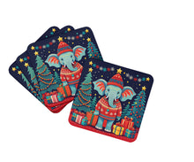 Load image into Gallery viewer, Elephant Christmas Foam Coaster
