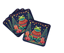 Load image into Gallery viewer, Frog Christmas Foam Coaster