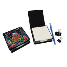 Load image into Gallery viewer, Frog Christmas PU Leather Note Paper Holder
