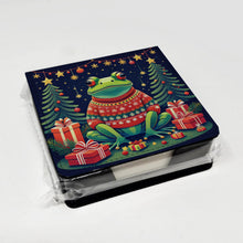 Load image into Gallery viewer, Frog Christmas PU Leather Note Paper Holder