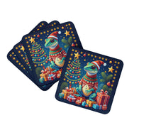 Load image into Gallery viewer, Gecko Christmas Foam Coaster